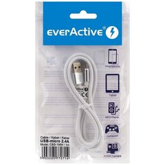 EverActive CBS-1MW, USB-A/Micro USB, 1 m цена и информация | Кабели и провода | 220.lv