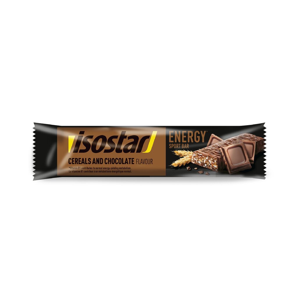 Isostar batoniņš Energy Cereals & Chocolate 35g цена и информация | Batoniņi | 220.lv