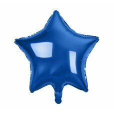 Folijas balons Zvaigzne, tumši zils, 48 cm cena un informācija | Baloni | 220.lv