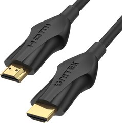 КАБЕЛЬ UNITEK HDMI 2.1 8K, 4K при 120 Гц, C11060BK-2M цена и информация | Кабели и провода | 220.lv
