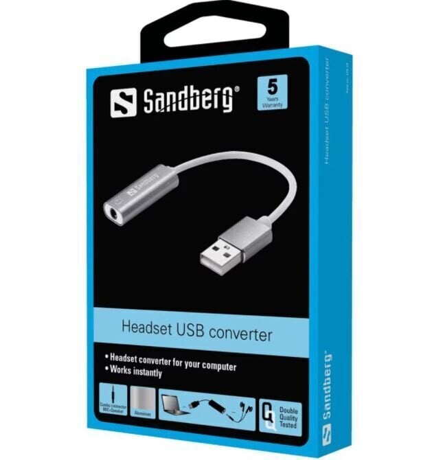Sandberg USB adapteris cena un informācija | Adapteri un USB centrmezgli | 220.lv