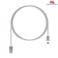 Magnētiskais USB Type-C kabelis sudraba Maclean Energy MCE178 цена и информация | Kabeļi un vadi | 220.lv