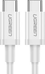 UGREEN USB-C to USB-C + USB-A Cable QC 3.0 PD 3A 1m (White) цена и информация | Кабели для телефонов | 220.lv