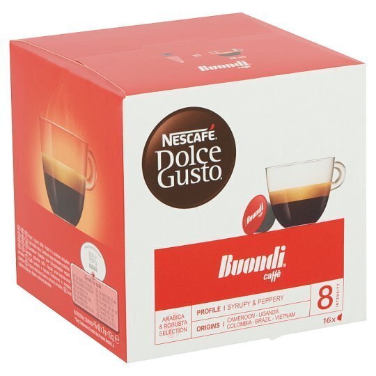 Nescafe Dolce Gusto Buondi Caffe kavos kapsulės, 16 kaps. цена и информация | Kafija, kakao | 220.lv