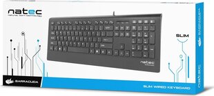 Natec NKL-1718 цена и информация | Клавиатуры | 220.lv