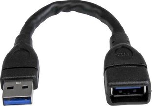 StarTech USB3EXT6INBK, USB-A, 0.15 м цена и информация | Адаптеры и USB разветвители | 220.lv
