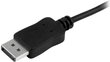 StarTech CDP2DPMM1MB USB-C, 1 m cena un informācija | Kabeļi un vadi | 220.lv