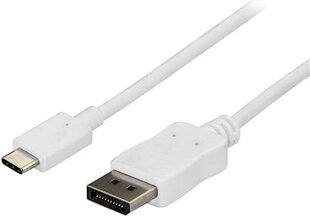 StarTech CDP2DPMM6W USB-C, 1.8 m cena un informācija | Kabeļi un vadi | 220.lv