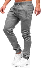 J.Style Bikses Grey 68XW01/DARK GREY 68XW01/DARK GREY/L цена и информация | Мужские брюки | 220.lv
