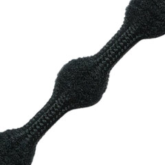 Caterpy Run apaļas gumijas šņores, melnas, 75 cm cena un informācija | Līdzekļi apģērbu un apavu kopšanai | 220.lv
