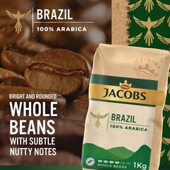 Kafijas pupinas Jacobs Origins Brazil, 1 kg цена и информация | Кофе, какао | 220.lv