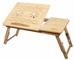 Стол для ноутбука Bambus M, коричневый цена и информация | Компьютерные, письменные столы | 220.lv