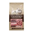 Quattro mazo šķirņu sausā bezgraudu hipoalerģiska barība ar lasi un krilu, pieaugušiem mazo šķirņu suņiem, 7kg