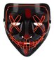 Helovīna sejas maska ​​LED cena un informācija | Karnevāla kostīmi, maskas un parūkas | 220.lv