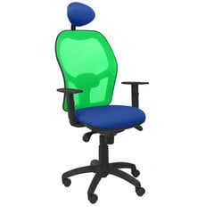 Biroja krēsls ar galvas balstu Jorquera Piqueras y Crespo ALI229C, zils cena un informācija | Biroja krēsli | 220.lv