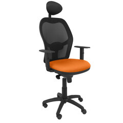 Biroja krēsls ar galvas balstu Jorquera Piqueras y Crespo ALI308C, oranžs cena un informācija | Biroja krēsli | 220.lv