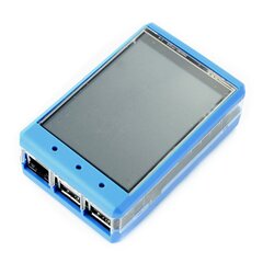 Korpuss, piemērots Raspberry Pi un 3.2” LCD ekrānam, zils цена и информация | Электроника с открытым кодом | 220.lv