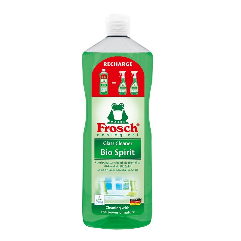 Frosch Spirit logu tīrīšanas līdzeklis 1000 ml цена и информация | Tīrīšanas līdzekļi | 220.lv