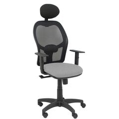 Biroja krēsls ar galvas balstu Alocén P&C B10CRNC, pelēks цена и информация | Офисные кресла | 220.lv