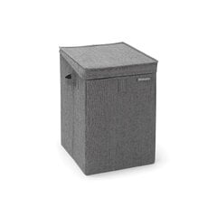 Brabantia veļas kaste, 35 l, melna cena un informācija | Veļas grozi un mantu uzglabāšanas kastes | 220.lv