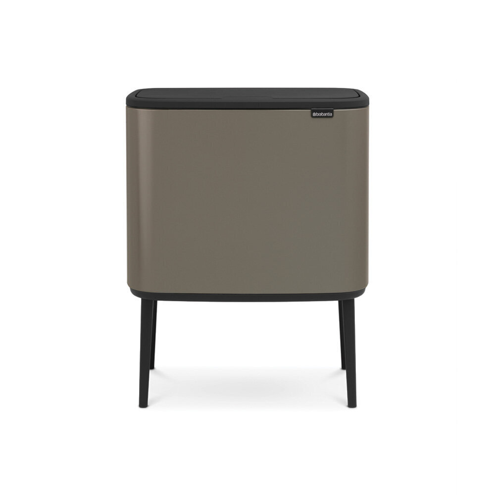 Atkritumu tvertne Bo Touch bin 3x11L Platinum cena un informācija | Miskastes | 220.lv