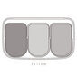 Atkritumu tvertne Bo Touch bin 3x11L Platinum cena un informācija | Miskastes | 220.lv
