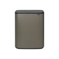 Atkritumu tvertne Bo Touch bin 2x30L Platinum