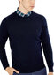 MCL Adīts Džemperis Blue 33006/LACIVERT 33006/LACIVERT/M cena un informācija | Vīriešu džemperi | 220.lv
