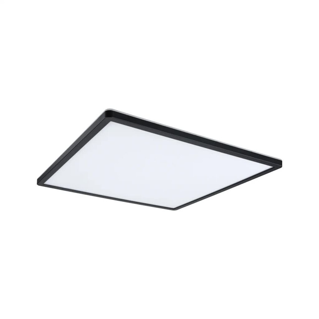 Paulmann LED panelis Atria Shine 3-Step-Dim kvadrāts 420x420 mm 3000K Melns цена и информация | Iebūvējamās lampas, LED paneļi | 220.lv