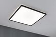 Paulmann LED panelis Atria Shine 3-Step-Dim kvadrāts 420x420 mm 4000K Melns cena un informācija | Iebūvējamās lampas, LED paneļi | 220.lv