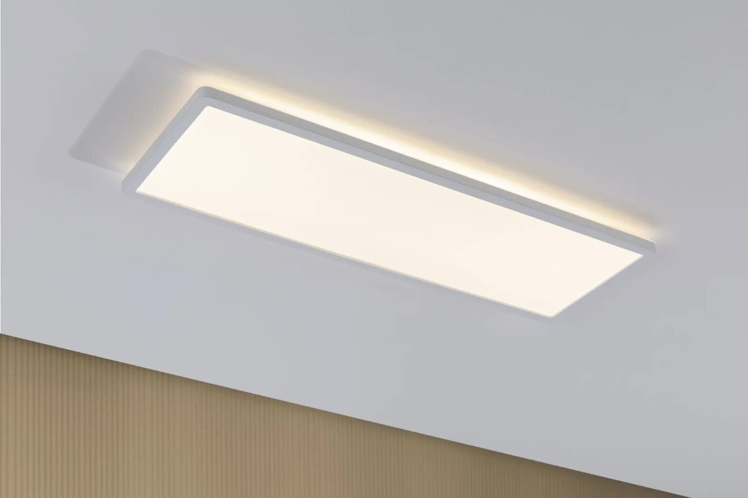 Paulmann LED panelis Atria Shine taisnstūris 580x200 mm 3000K balts cena un informācija | Iebūvējamās lampas, LED paneļi | 220.lv