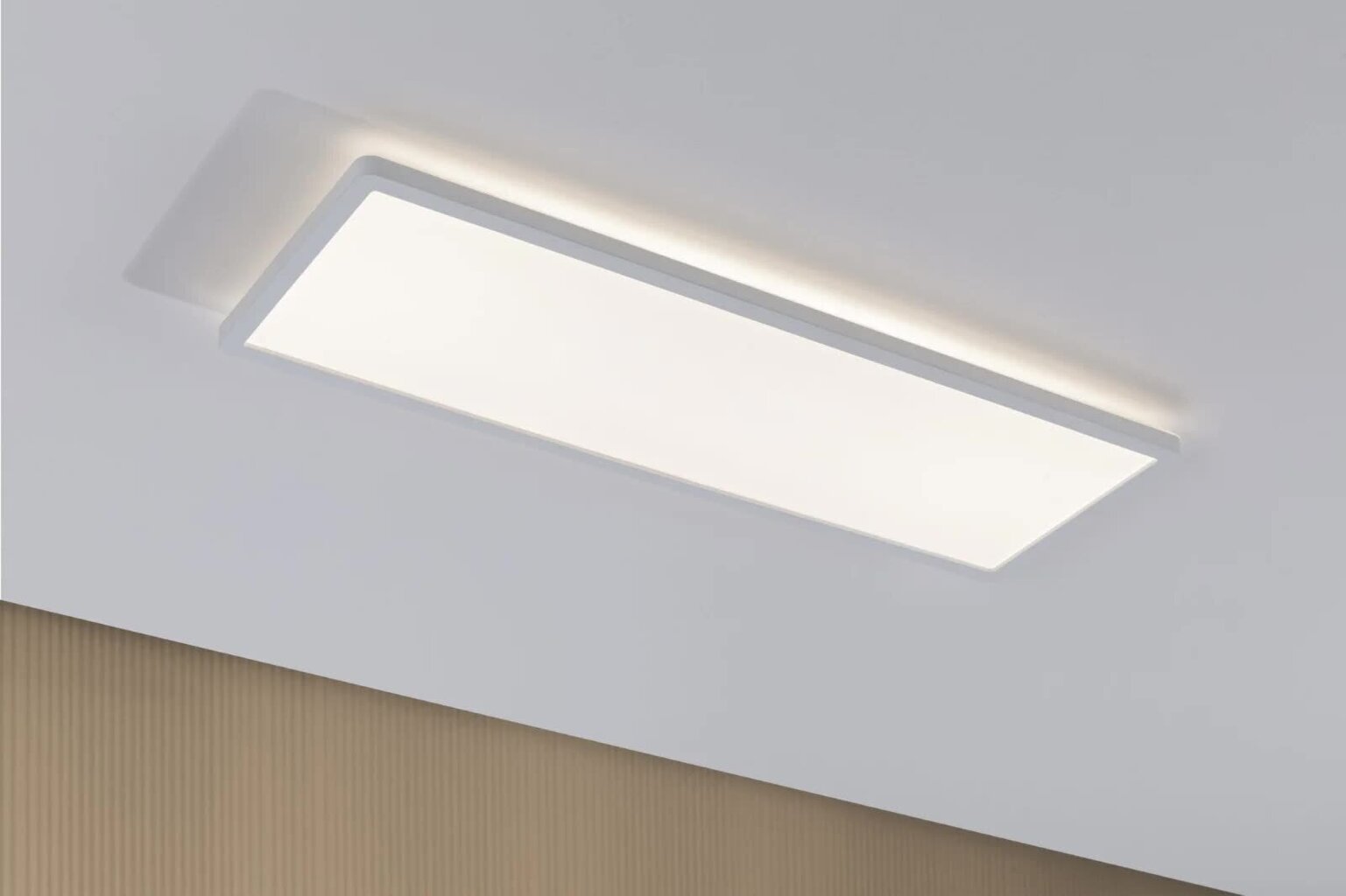 Paulmann LED panelis Atria Shine taisnstūris 580x200 mm 4000K balts цена и информация | Iebūvējamās lampas, LED paneļi | 220.lv