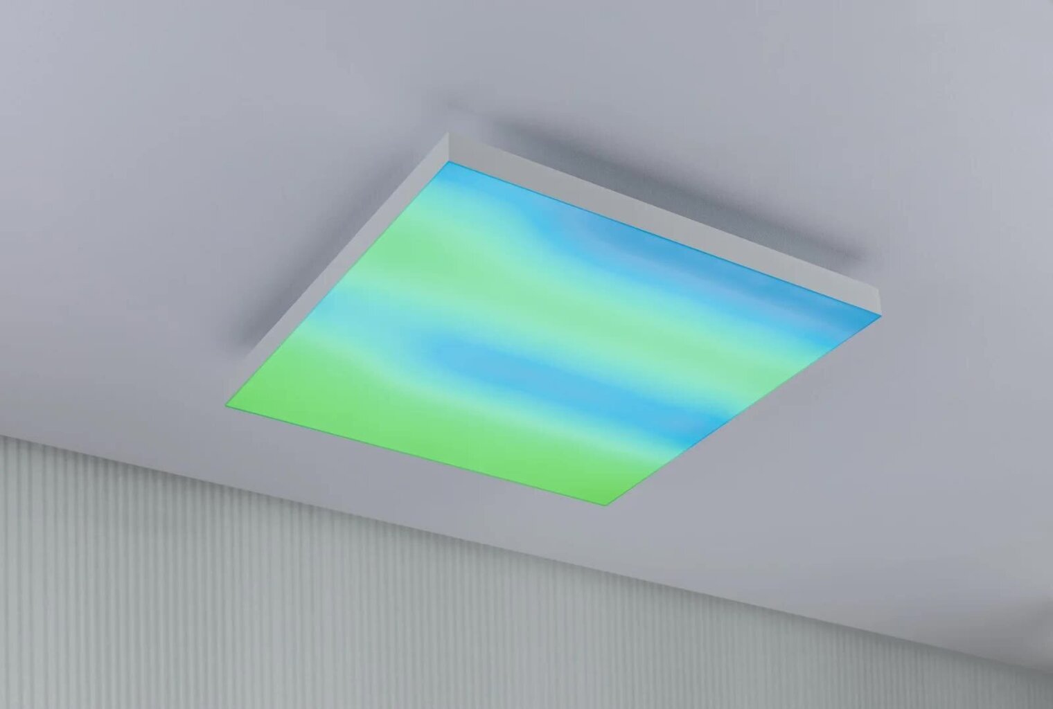 Paulmann LED panelis Velora Rainbow kvadrātveida 450x450mm RGBW balts cena un informācija | Iebūvējamās lampas, LED paneļi | 220.lv