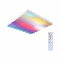 Paulmann LED panelis Velora Rainbow kvadrātveida 450x450mm RGBW balts цена и информация | Монтируемые светильники, светодиодные панели | 220.lv