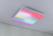 Paulmann LED panelis Velora Rainbow kvadrātveida 450x450mm RGBW balts cena un informācija | Iebūvējamās lampas, LED paneļi | 220.lv