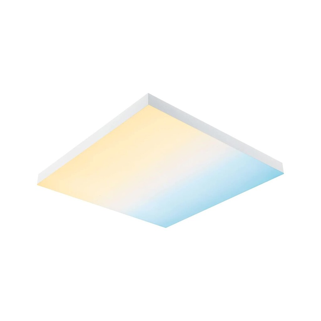 Paulmann LED panelis Velora Rainbow kvadrātveida 450x450mm RGBW balts cena un informācija | Iebūvējamās lampas, LED paneļi | 220.lv