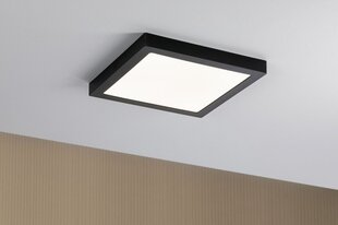 Paulmann LED panelis Abia kvadrātveida 300x300mm 2700K Melns matēts cena un informācija | Iebūvējamās lampas, LED paneļi | 220.lv