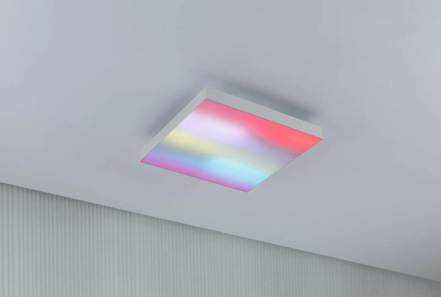 Paulmann LED panelis Velora Rainbow kvadrātveida 295x295mm RGBW balts cena un informācija | Iebūvējamās lampas, LED paneļi | 220.lv