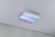 Paulmann LED panelis Velora Rainbow kvadrātveida 295x295mm RGBW balts cena un informācija | Iebūvējamās lampas, LED paneļi | 220.lv