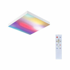 Paulmann LED panelis Velora Rainbow kvadrātveida 295x295mm RGBW balts цена и информация | Монтируемые светильники, светодиодные панели | 220.lv