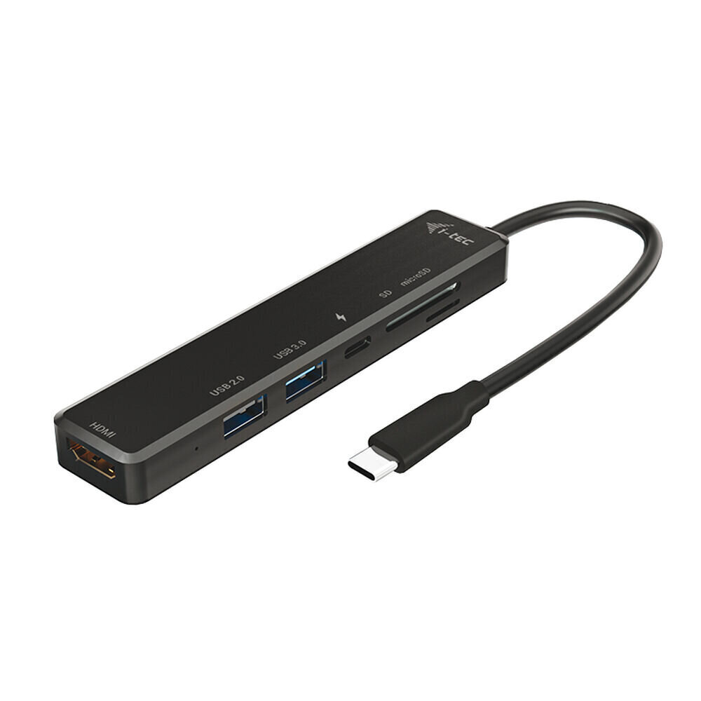 USB Centrmezgls i-Tec Travel Easy 60W cena un informācija | Adapteri un USB centrmezgli | 220.lv