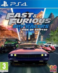 Fast and Furious Spy Racers: Rise of Shift3r PS4 цена и информация | Компьютерные игры | 220.lv