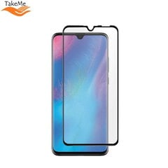 Защитное стекло TakeMe HARD Ceramic, для Huawei P30 Lite Nova 4E, черное цена и информация | Защитные пленки для телефонов | 220.lv