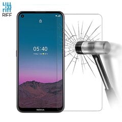 Riff Protection Tempered glass 0.3mm for Nokia 5.4 cena un informācija | Ekrāna aizsargstikli | 220.lv