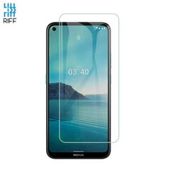 Riff Protection Tempered glass 0.3mm for Nokia 3.4 cena un informācija | Ekrāna aizsargstikli | 220.lv