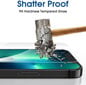 Blun Extreeme Shock 0.33mm / 2.5D Aizsargplēve-stikls Apple iPhone 13 / 13 Pro cena un informācija | Ekrāna aizsargstikli | 220.lv