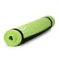 SMJ Yoga Mat vingrošanas paklājiņš 173x61x0.3cm zaļš cena un informācija | Vingrošanas paklāji | 220.lv