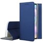 Mocco Smart Magnet Book Case Grāmatveida Maks Telefonam Samsung Galaxy S21 FE Zils cena un informācija | Telefonu vāciņi, maciņi | 220.lv