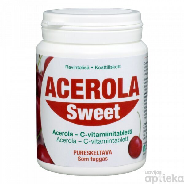 Uztura bagātinātājs ACEROLA Sweet, 250 tabletes cena un informācija | Vitamīni, preparāti, uztura bagātinātāji labsajūtai | 220.lv