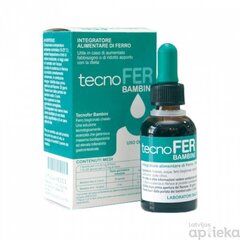 TecnoFER 5mg gtt. 30ml, bērniem cena un informācija | Vitamīni, preparāti, uztura bagātinātāji imunitātei | 220.lv